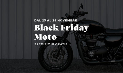 Black Friday Moto su accessori e abbigliamento moto