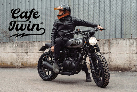 Royal Enfield HNTR 350 Scrambler Cafe Twin