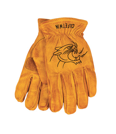 worker handschuhe Handschuhe Moto Vintage Worker CT Gelb aus Leder