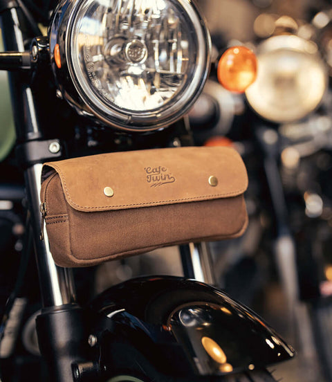 Brown Front Roller Bag for Super Meteor 650