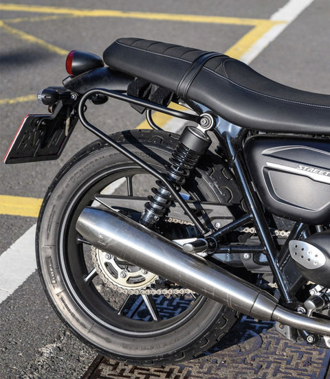 Supporti Borse Moto Neri Triumph dal 2016 - cafetwin