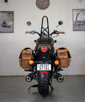 Borsa Laterale Super Meteor 650 - Expedition Marrone con Staffe - cafetwin