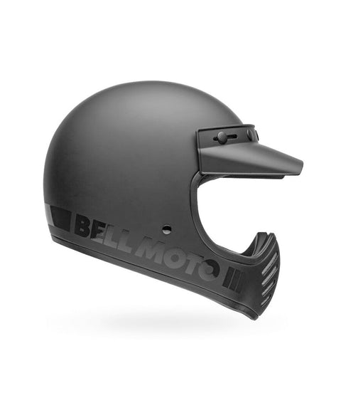 Casco Bell Moto-3 Classic Blackout Negro Mate