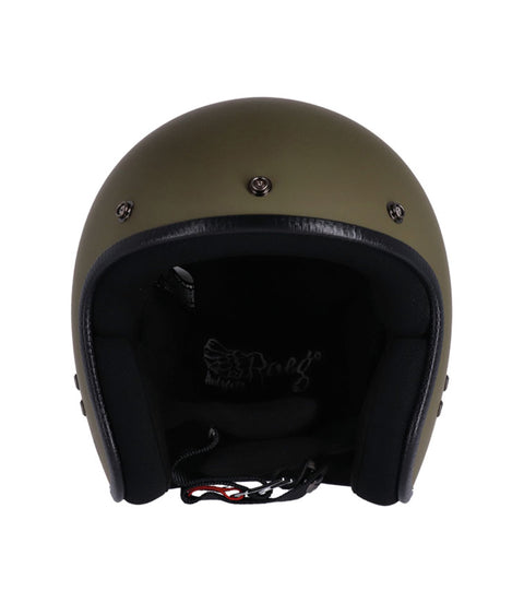 Casco Jet Vintage Army Roeg