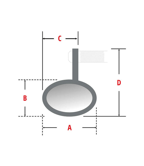 Miroir Moto Bar End Montana 2