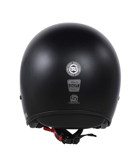 Capacete Royal Enfield Aviador Preto 