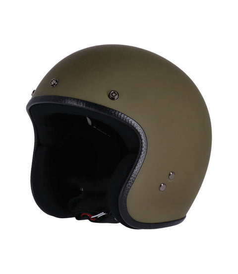 Helm Jet Vintage Armee Roeg