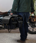 Borsa Laterale Super Meteor 650 - Expedition Nera con Staffe - cafetwin