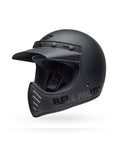 Casco Bell Moto-3 Classic Blackout Nero Opaco - cafetwin