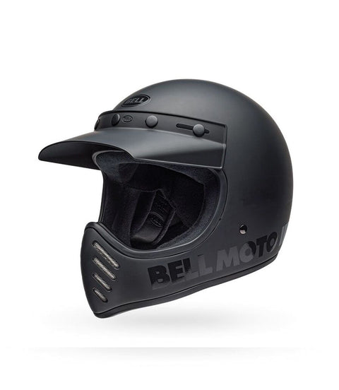 Capacete Bell Moto-3 Classic Preto mate Blackout