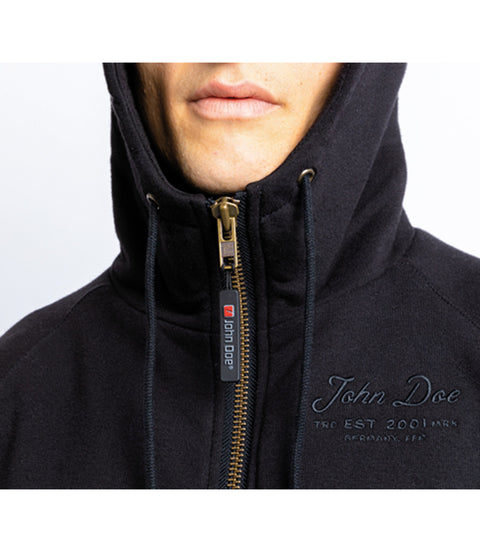 Sweatshirt Moto avec protections John Doe XTM Hoodie V2