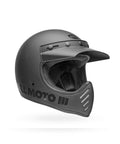 Casco Bell Moto-3 Classic Blackout Nero Opaco - cafetwin