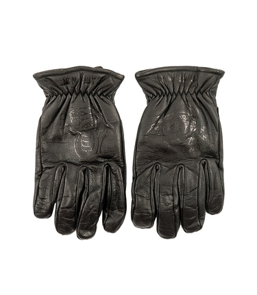 fahrradhandschuhe vintage Handschuhe Moto Vintage Worker CT Schwarz aus Leder