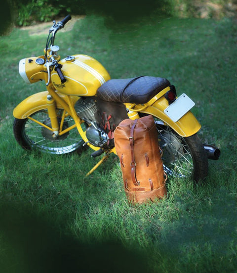 Bolsa Moto Bolsa militar Trip Machine Vintage Tan