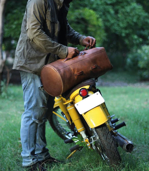 Tasche Moto Militär Seesack Trip Machine Vintage Tan