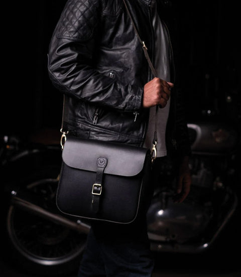 Bolsa Lateral "Classic" Trip Machine Preto