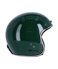 Casco Jet Vintage Racing Green Roeg - cafetwin