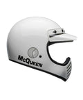 Casco Bell Moto-3 2024 Steve McQueen Any Given Sunday Bianco/Nero ECE 06 - cafetwin