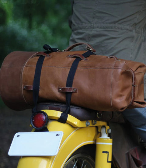 Bolsa Moto Bolsa militar Trip Machine Vintage Tan