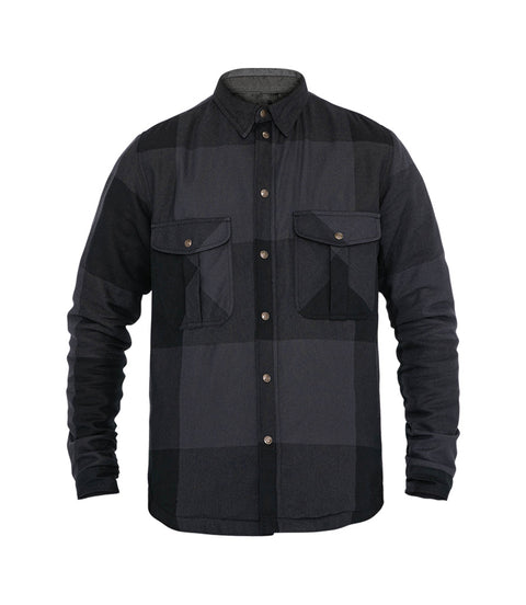 Camicia Moto John Doe Grey/Black XTM-Fiber®