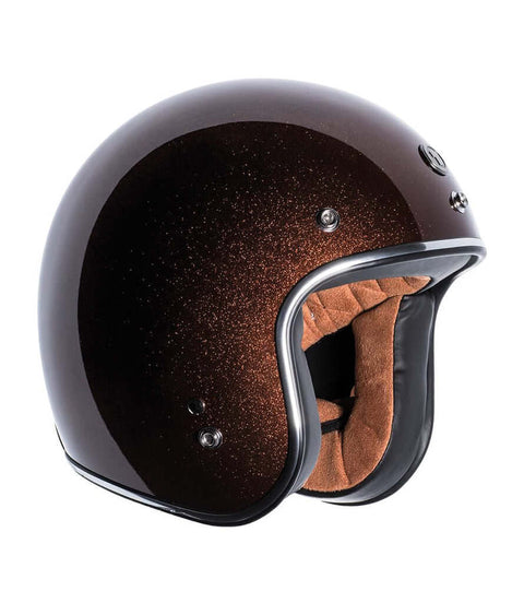 Copia del Casco Jet T-50 Torc Root Beer Megaflake