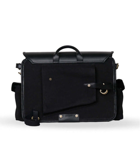 Bolsa lateral Super Meteor 650 - Expedición Negro con Soportes