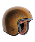 Casco Jet T-50 Torc Gold Mega Flake