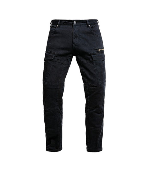 Pantaloni Moto Cargo Stroker Black John Doe