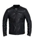 Giacca Moto in Pelle John Doe Dexter Nera