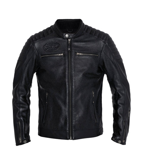 Giacca Moto in Pelle John Doe Dexter Nera