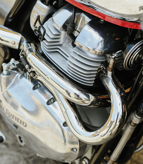 Exhaust Interceptor / Continental GT 650 Cross High - Cafe Twin x Mass Exhaust