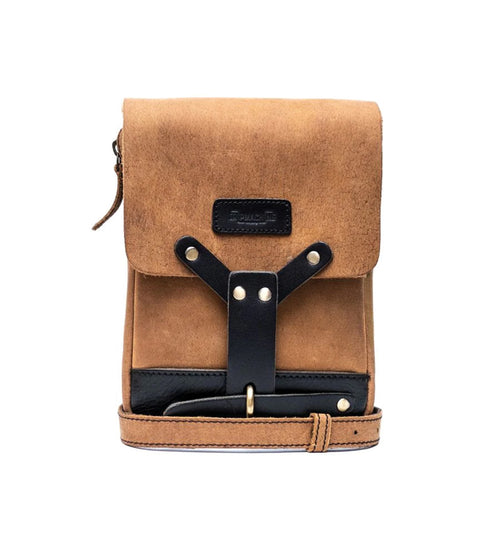 Borsa da Gamba Trip Machine Marrone