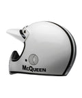 Casco Bell Moto-3 2024 Steve McQueen Any Given Sunday Bianco/Nero ECE 06 - cafetwin