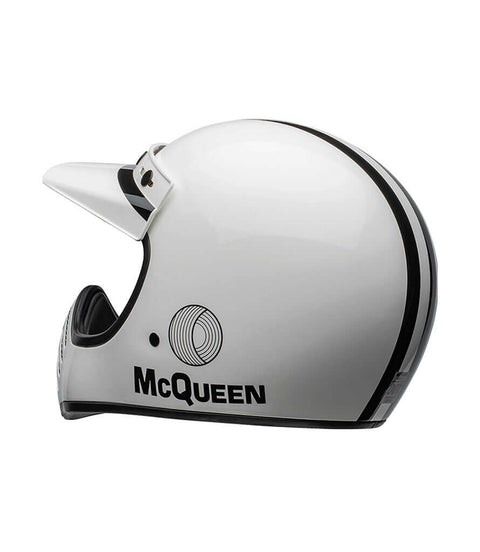 Casco Bell Moto-3 2024 Steve McQueen Any Given Sunday Bianco/Nero ECE 06