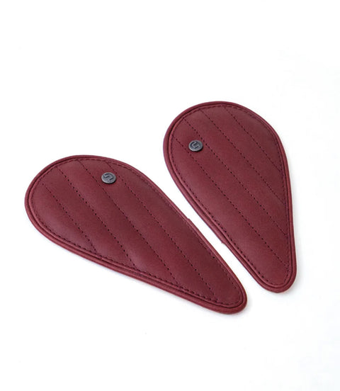 Red Tear Drop Stripes Tank Side Guards