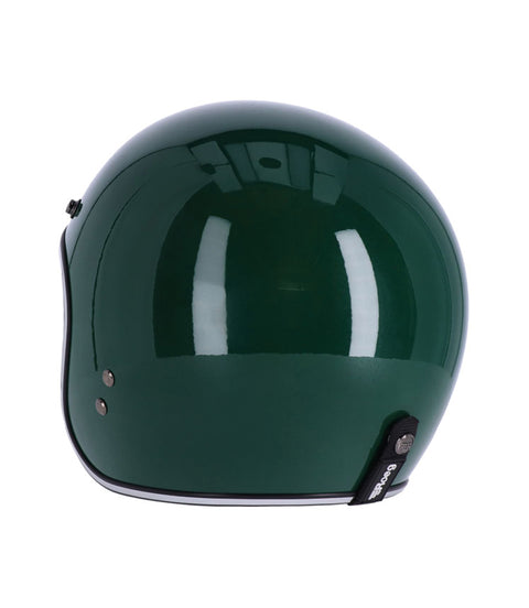 Casco Jet Vintage Racing Green Roeg - cafetwin