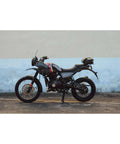 Bauletto Himalayan in Pelle Cafe Twin x Trip Machine Nero