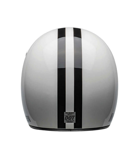 Bell Helmet Moto-3 2024 Steve McQueen Any Given Sunday White/Black ECE 06