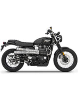Exhaust End Cans for Triumph Street Scrambler 900 - Six Days - Zard