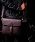 Borsa Laterale "Classic" Trip Machine Marrone - cafetwin