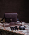 Borsa Laterale "Classic" Trip Machine Marrone - cafetwin