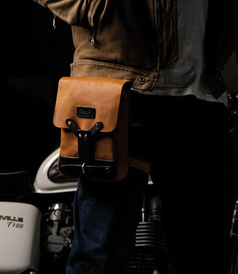 Borsa da Gamba Trip Machine Vintage Tan - cafetwin