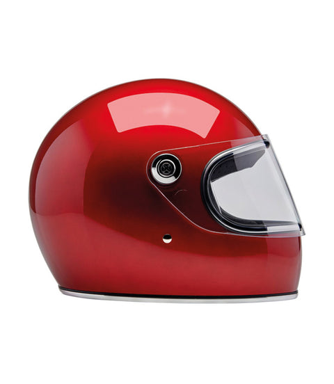 Casque Biltwell Gringo S rouge cerise métallisé