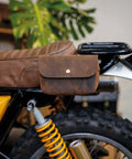 Borsa Moto Sidekick Marrone - Multifunzionale - cafetwin