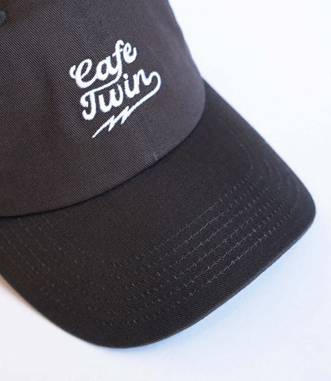 Hat Cafe Twin Dad Grey