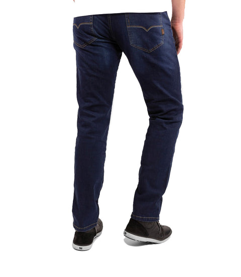 Jeans Moto John Doe Ironhead Used Dark Blue