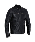 Giacca Moto in Pelle John Doe Dexter Nera - cafetwin