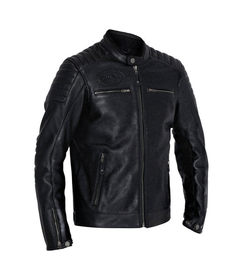 Giacca Moto in Pelle John Doe Dexter Nera