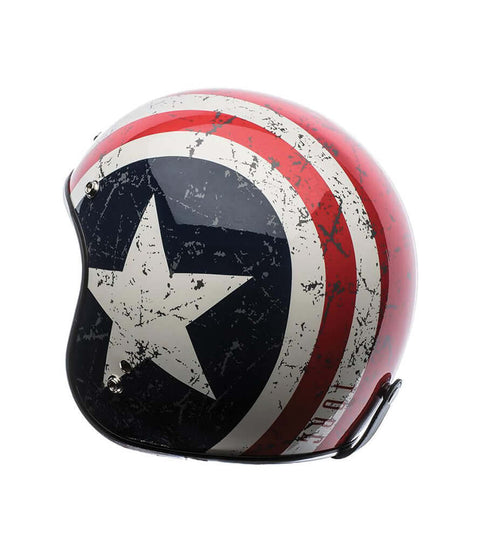 Casco Jet T-50 Torc Rebel Star - cafetwin