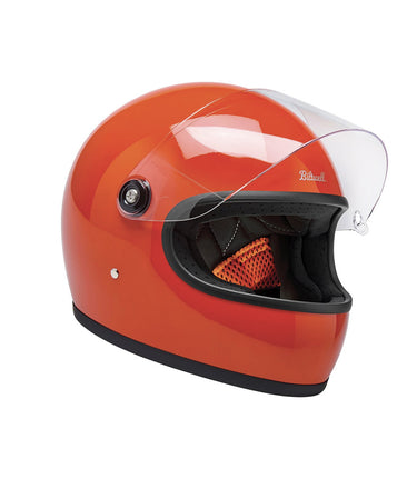 Casco Biltwell Gringo S Gloss Hazard Orange